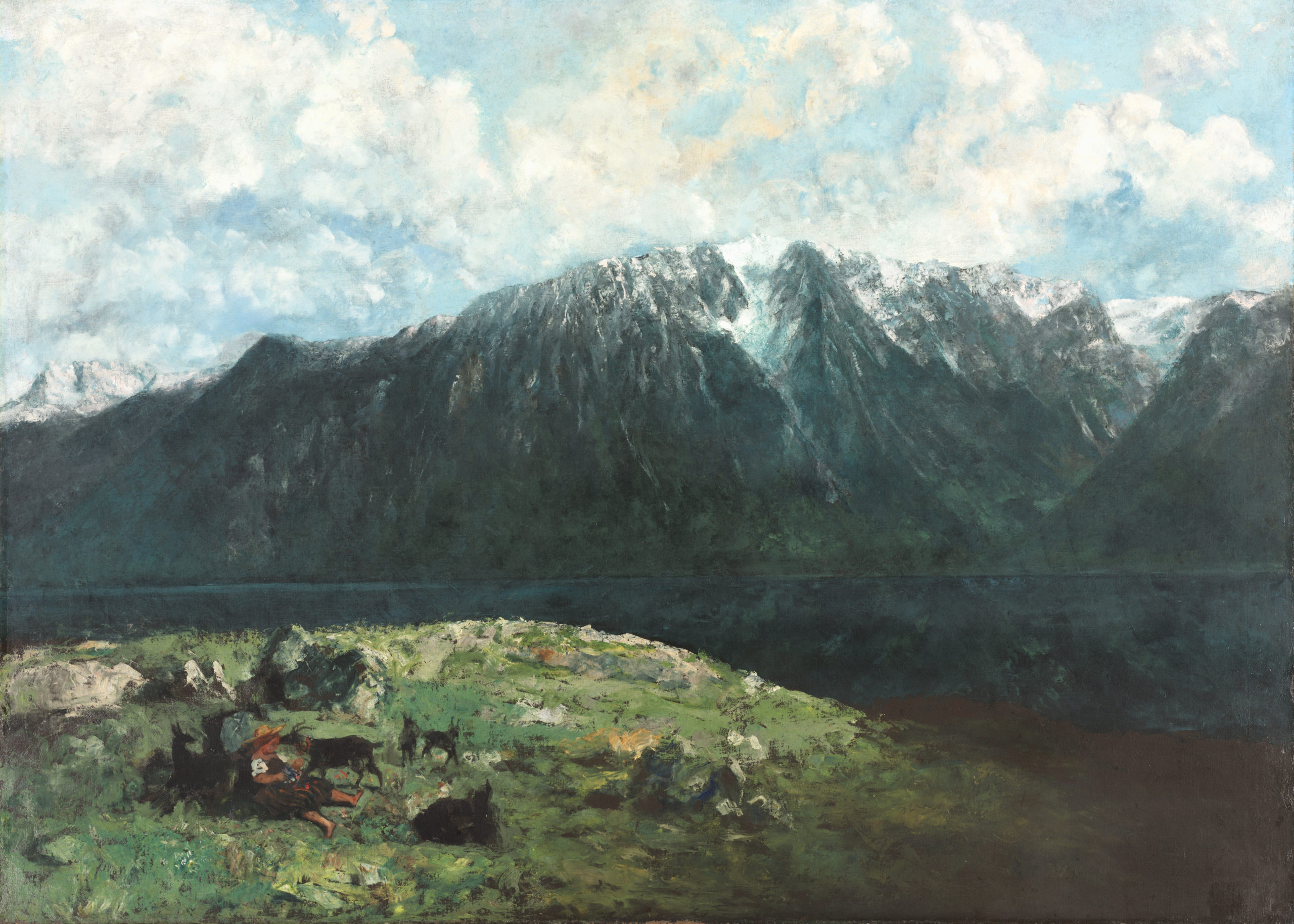 Grand Panorama des Alpes, les Dents du Midi, 1877, Cleveland, The Cleveland Museum of Art, domaine public.