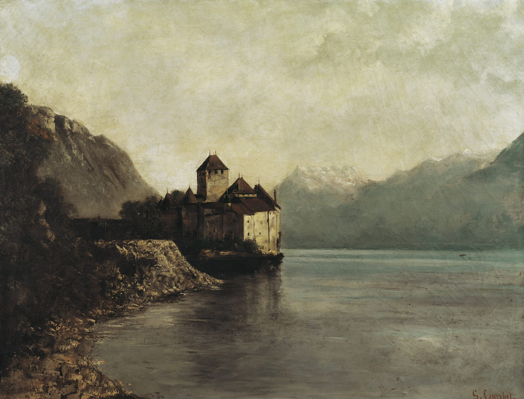 Castello di Chillon, 1874, Ornans, Museo Gustave Courbet, ©Foto : Pierre Guenat